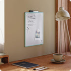 U Brands Contempo Magnetic Dry Erase Board White Board, Sage Green Modern Frame - Image 6