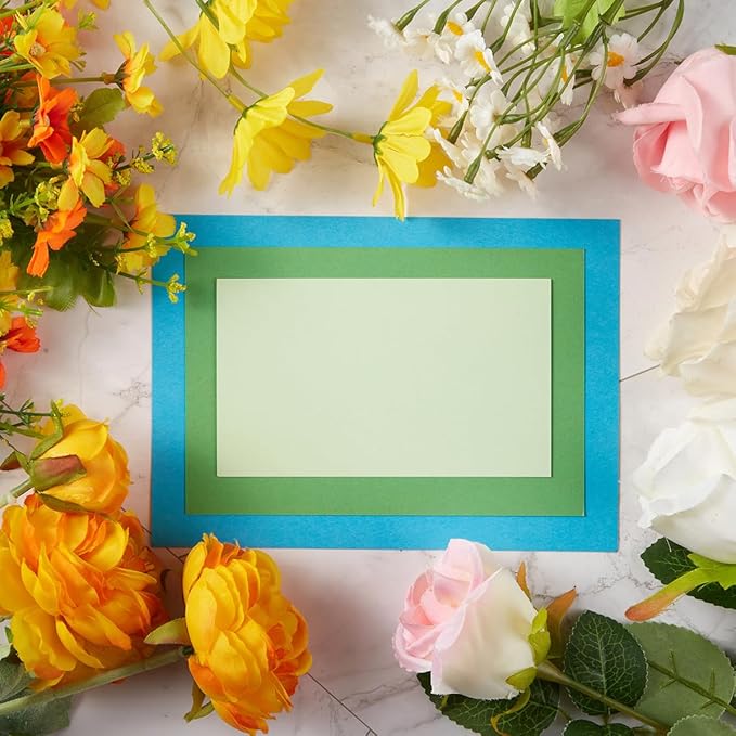 50 Sheets Blank Cardstock Paper 250 GSM Thick Heavy Cards Stock - Image 5