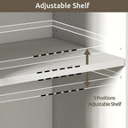 Bevfint 70 Inch Tall Bookcase - Image 5