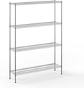 Regal Altair 14" Deep x 54" Wide x 74" Height Wire Shelving Kit | 4-Tier | NSF by Regal+Altair