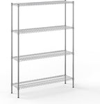 Regal Altair 14" Deep x 54" Wide x 74" Height Wire Shelving Kit | 4-Tier | NSF by Regal+Altair