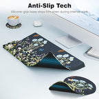 Ospelelf Ergonomic Mouse Pad and Keyboard Stand Wrist Rest Set, Memory Foam - Image 5