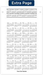 AT-A-GLANCE 2024 Daily Desk Pad Calendar Refill, 5" x 8", Large, Style (E4585024)