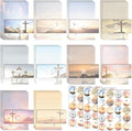 TaoBary 160 Pcs Stationery Paper Set 50 Double Sided Stationery Papers by TaoBary
