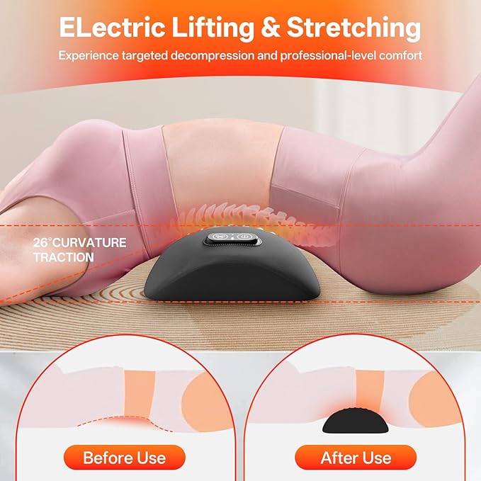 SUDAHIA 3-in-1 Electric Lumbar Support Pillow - Image 4