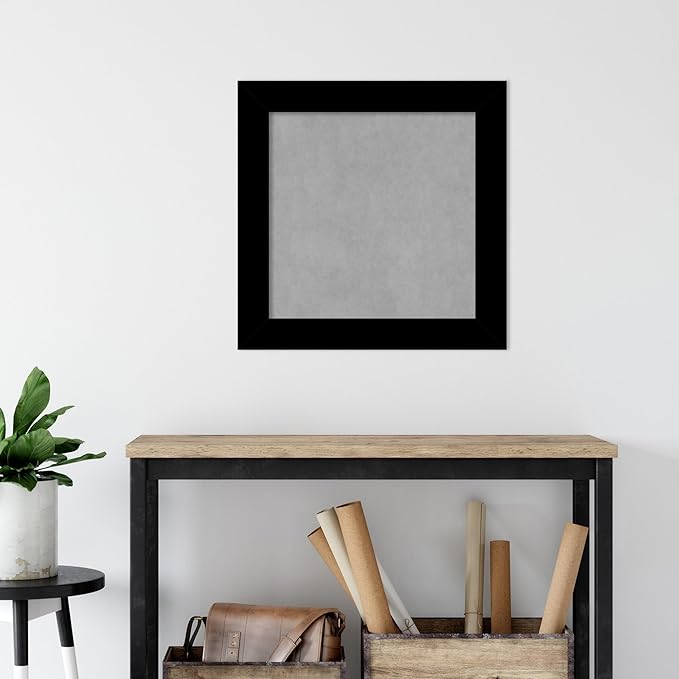 Amanti Art Black Framed Magnetic Board 25x25 Medium Vision Board - Image 5