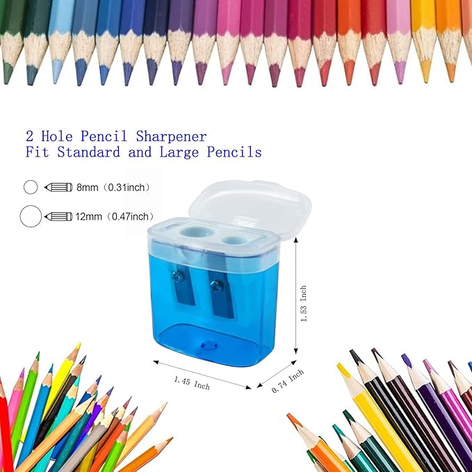 Gutyble 48 Pcs Manual Pencil Sharpeners - Image 2