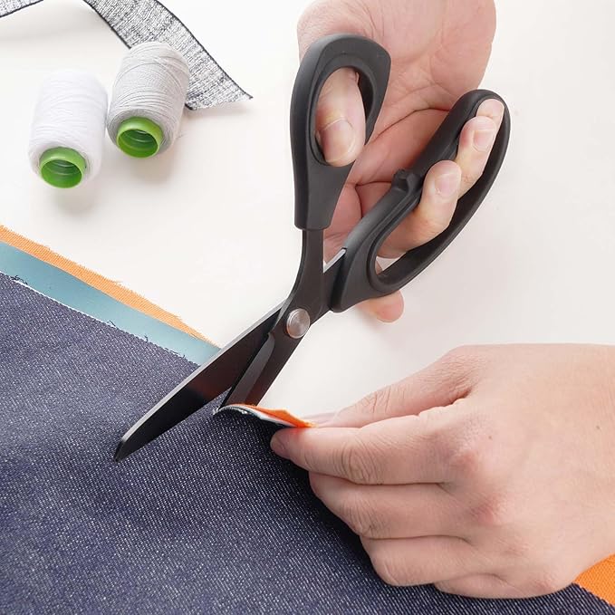 Zicolu Premium Proseries Sewing Fabric Scissors Bundle, Sharp Titanium Coated - Image 2