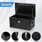 30 inch aluminum truck tool box lockable, 30", package contents