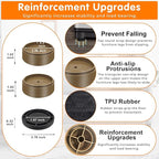 Furniture Risers Bed Risers Heavy Duty 1 inch, 2 inch, 3 inch, 4 inch Round - Image 3