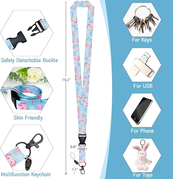ID Badge Holder with Breakaway Lanyard, Lanyards - Image 5