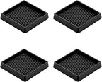 VOCOMO 3X3 Rubber Caster Cups, Non Slip Furniture Pads, Anti-Slip Furniture by VOCOMO
