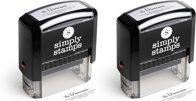 The Duncans Personalized Self-Inking Address Stamp | Envelope Return Address by 904Custom