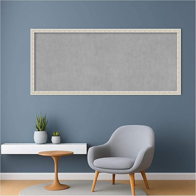 Amanti Art Silver Framed Magnetic Board 22x50 Oversize Vision Board - Image 5