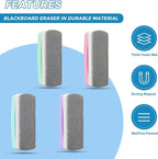 Ddaowanx Whiteboard Eraser, Magnetic Dry Erase Eraser, Glass Board Eraser - Image 2