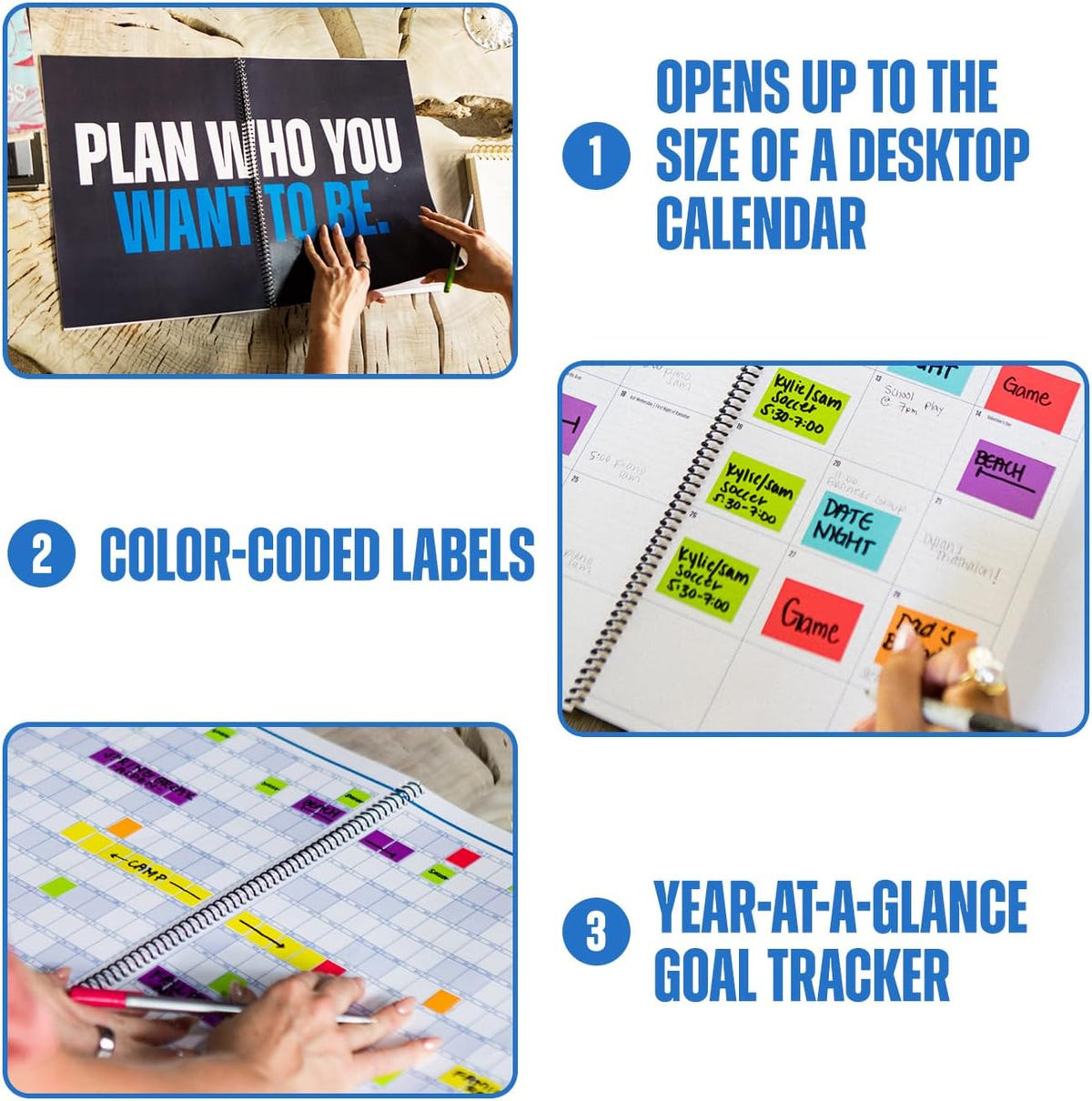 Academic Year Monthly Planner 2026–2027 – Mobile Desktop Calendar –– Fold-Out...