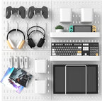 MULSAME Pegboard Combination Kit, 25.2" x 25.2" Wall Mounted Storage Set by MULSAME