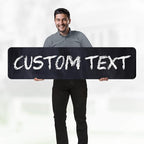 Custom Sign, Custom Street Sign, 11 Font Colors, 13 Font Styles, 4 Hole Options - Image 2