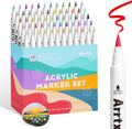 Arrtx 60 Colors Acrylic Paint Pens, Paint Markers Pens,
