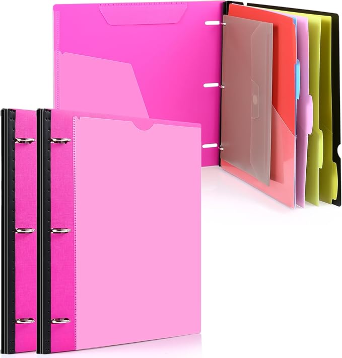 WOT I Telescoping Project Organizer 2-Pack, Refillable Binder by WOTI