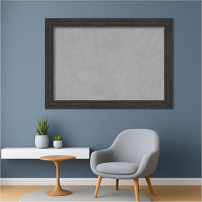 Amanti Art Black Framed Magnetic Board 29x41 Large Vision Board - Image 5