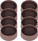 Non Slip Furniture Pads, 1.5” Round Rubber Caster Cups, Anti-Slip Gripper by VOCOMO