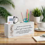 Exqcom Before You Leave This Home Pen Pencil Holder, Inspirational Gifts - Image 3