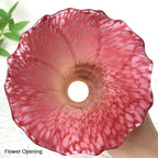 Bieye LS24 Lily Flower Blown Glass Lampshade - Image 3