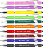 Luxeviss 10 Pcs Inspirational Pens Bulk by LuxevissWriteYourRise