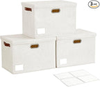 Roobyl 17" Large Collapsible Storage Bins by Roobyl