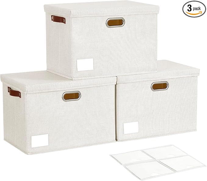 Roobyl 17" Large Collapsible Storage Bins by Roobyl