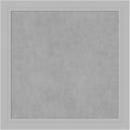 Amanti Art Silver Framed Magnetic Board 28x28 Medium Vision Board by AmantiArt