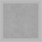 Amanti Art Silver Framed Magnetic Board 28x28 Medium Vision Board by AmantiArt