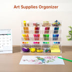 beygorm acrylic vertical marker organizer for 200 markers, package contents