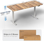 VIVO Electric 71 x 30 in Standing Desk, Memory Height Adjustment, 1B Series - Image 3