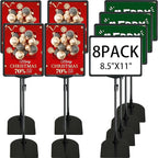 ONCEMORE Sign Holder, 8.5 x 11 Inch Sign Stand by ONCEMORE