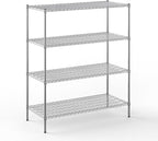 Regal Altair 24" Deep x 54" Wide x 64" Height Wire Shelving Kit | 4-Tier | NSF by Regal+Altair