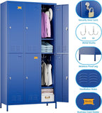 SUPEER 6 Doors Metal Locker for Employees - Image 4