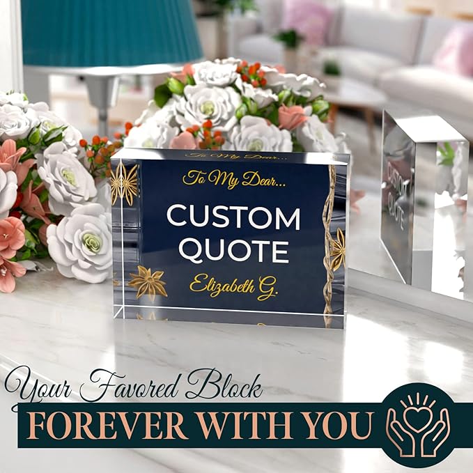 Custom Acrylic Sign Personalized, Custom Desk Name Plate, 18 Styles, - Image 6