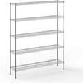 Regal Altair 14" Deep x 60" Wide x 74" Height Wire Shelving Kit | 5-Tier | NSF by Regal+Altair