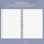 Clever Fox Password Book Spiral – Internet Address & Password Organizer - Image 6