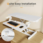 JOY worker Standing Desk Converter, Desktop Workstation Riser - Image 4