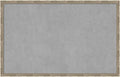 Amanti Art Silver Framed Magnetic Board 22x34 Large Vision Board by AmantiArt