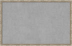 Amanti Art Silver Framed Magnetic Board 22x34 Large Vision Board by AmantiArt
