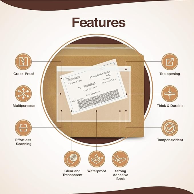 Shipping Label Sleeves - Image 4