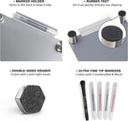Silver Metallic Glossy Mirror Small Whiteboard - Image 5