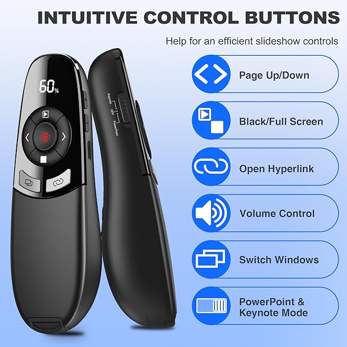 Rechargeable Wireless Presentation Clicker - Image 5