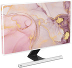 Baocicco Pink Gold Marble Waterproof Screen TV Cover 50, 52 Inch Decorative by Baocicco