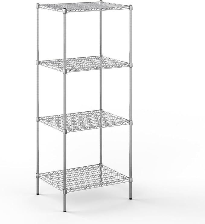 Regal Altair 24" Deep x 30" Wide x 74" Height Wire Shelving Kit | 4-Tier | NSF by Regal+Altair