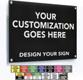 Custom Outdoor Metal Sign